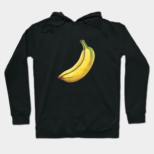 Banana Cartoon Art Hoodie